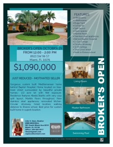 Broker's Open Flyer