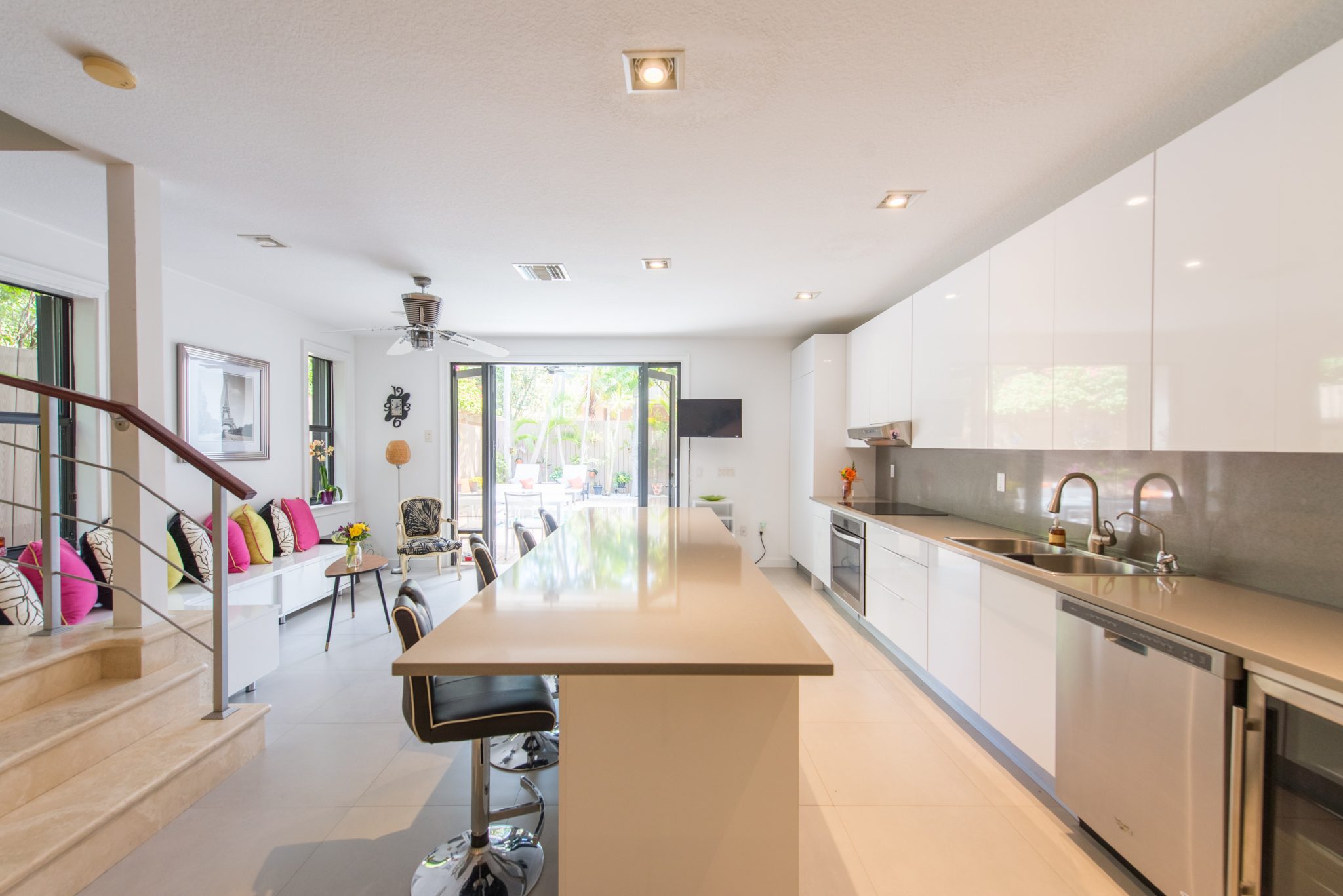Just listed and first time open